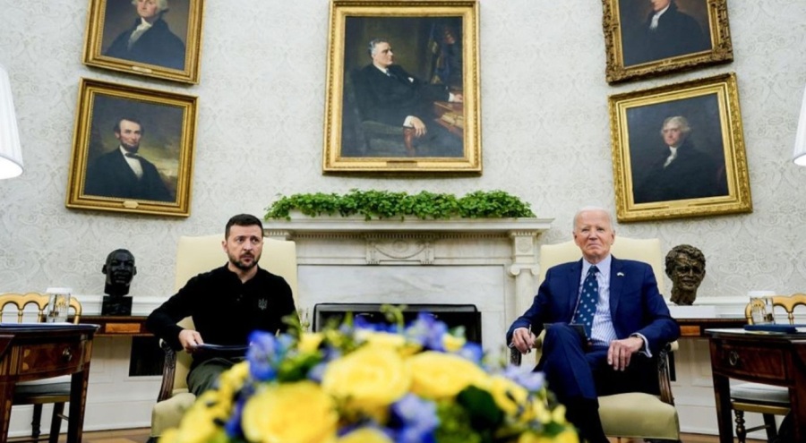 Joe Biden ve Vladimir Zelenskiy, Beyaz Saray'da görüştü
