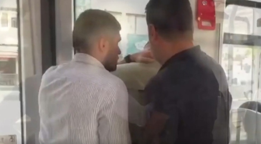 Tramvayda uyuşturucuyla yakalanan kişi gözaltına alındı