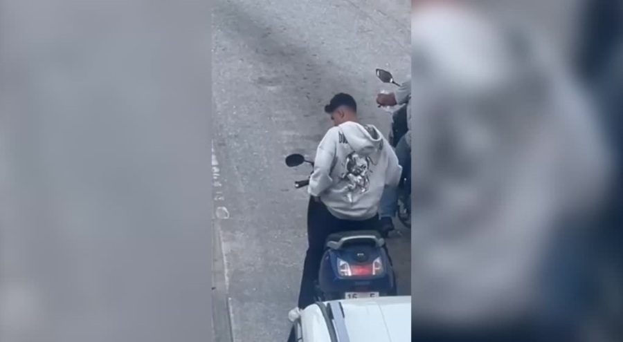İnegöl'de sigara izmaritini yere atmamak için cebine koyan kişinin görüntüsü paylaşıldı
