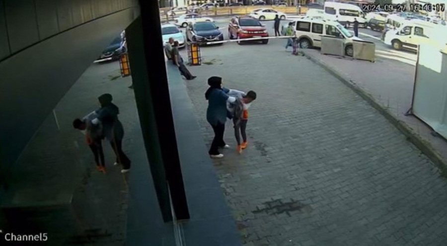 Sağlık çalışanı çocuğu öldüresiye dövdü!