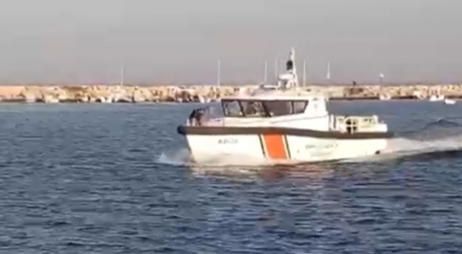 Biga'da alabora olan teknedeki 7 kişi kurtarıldı