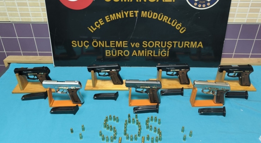 Bursa'da silah kaçakçılığı operasyonunda tutuklama!