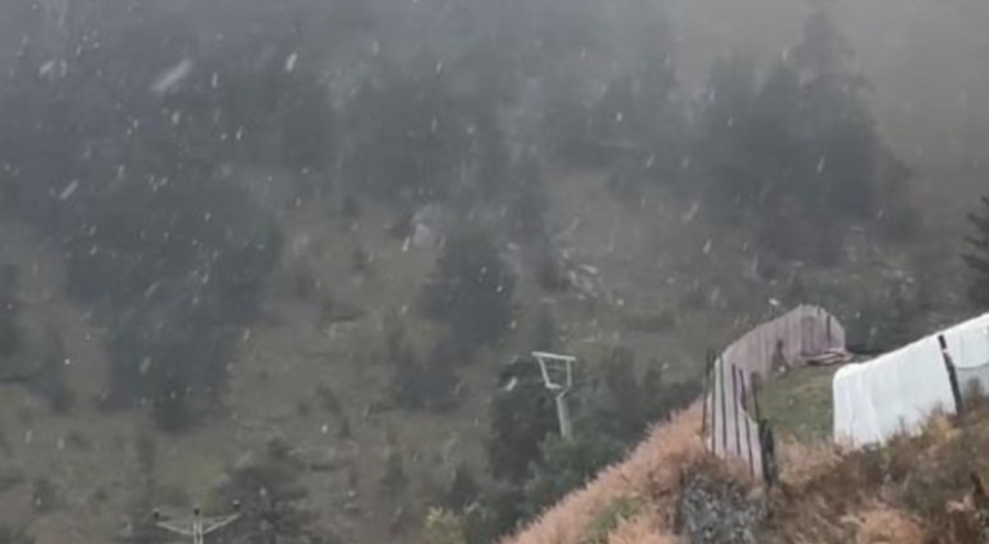 Bolu'ya ilk kar düştü