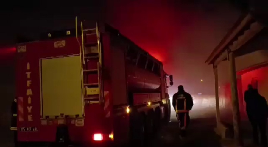 4 bin bağ ot yandı!