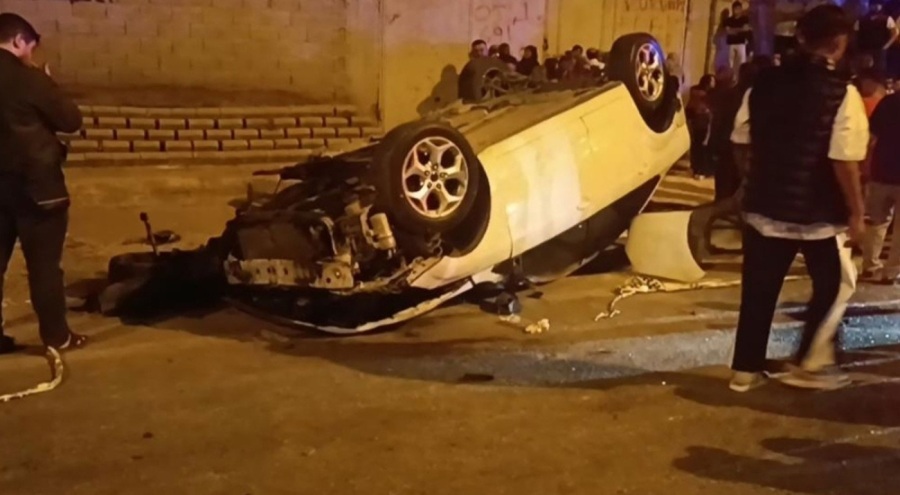 Savrularak ters dönen otomobilin sürücüsü yaşamını yitirdi!