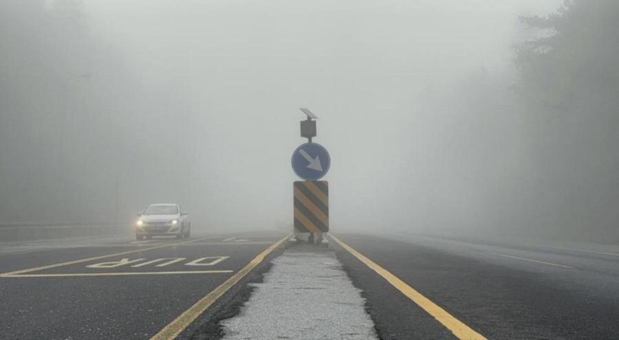 Bolu Dağı'nda görüş mesafesi 30 metreye düştü