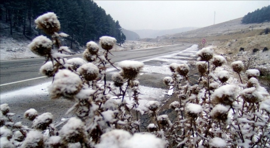 Allahuekber Dağları beyaza büründü
