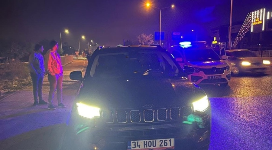Suriyeli şahıs çalıntı ciple Bursa'da yakalandı