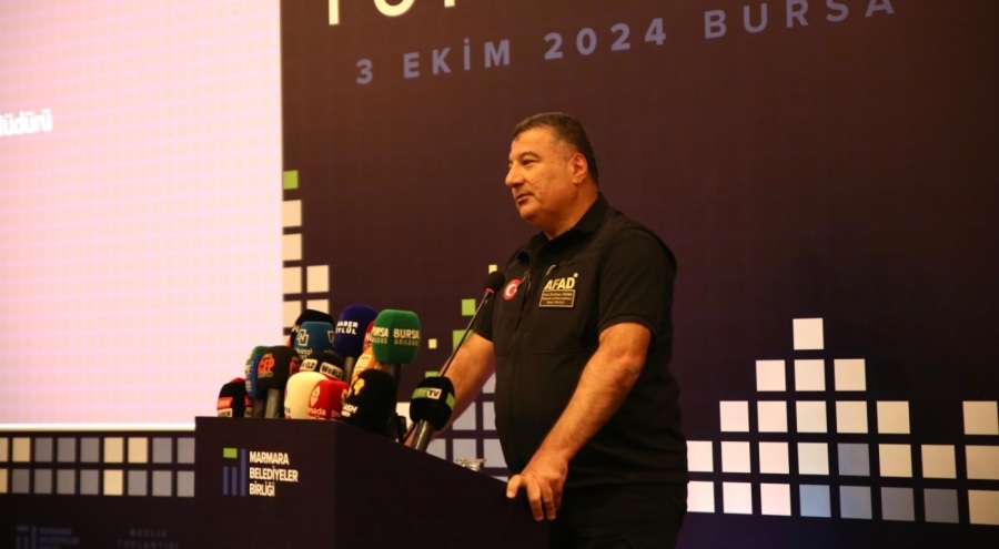 Orhan Tatar Bursa'da: Marmara fayı her yıl 2.5 santimetre batıya doğru hareket ediyor