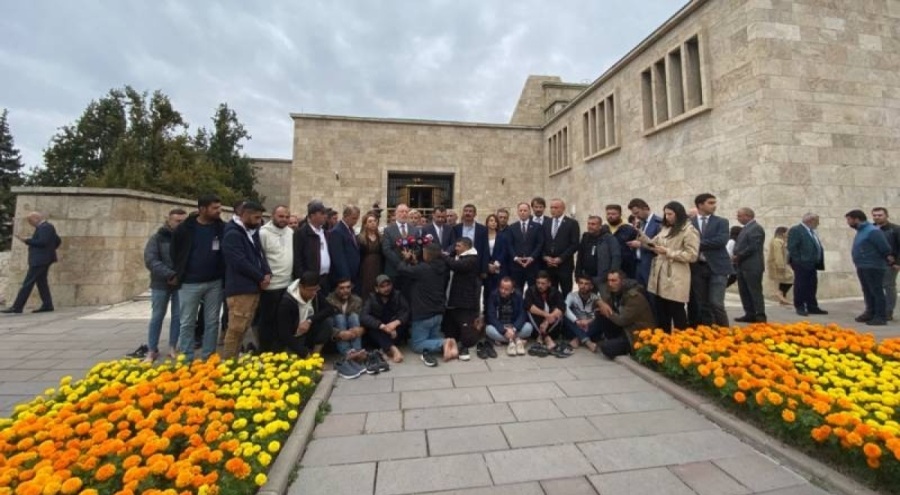 Fernas işçileri, TBMM'de AK Parti milletvekilleri ile görüştü