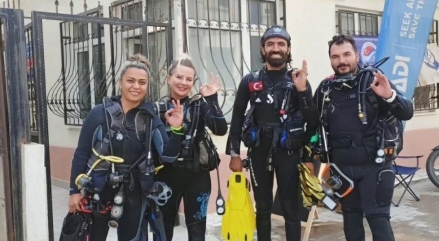 Dalış turizminin yeni destinasyonu Bursa Mudanya oldu