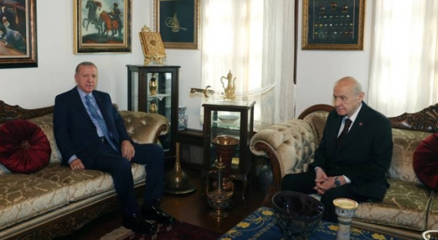 Cumhurbaşkanı Erdoğan-Bahçeli görüşmesinde gündeme gelen 3 başlık