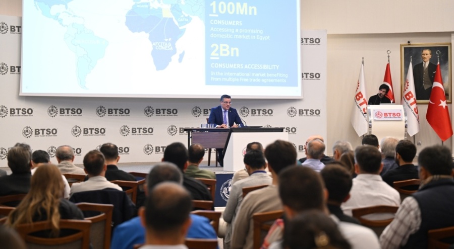 BTSO'dan "Mısır ile İhracat ve Yatırım Fırsatları" semineri