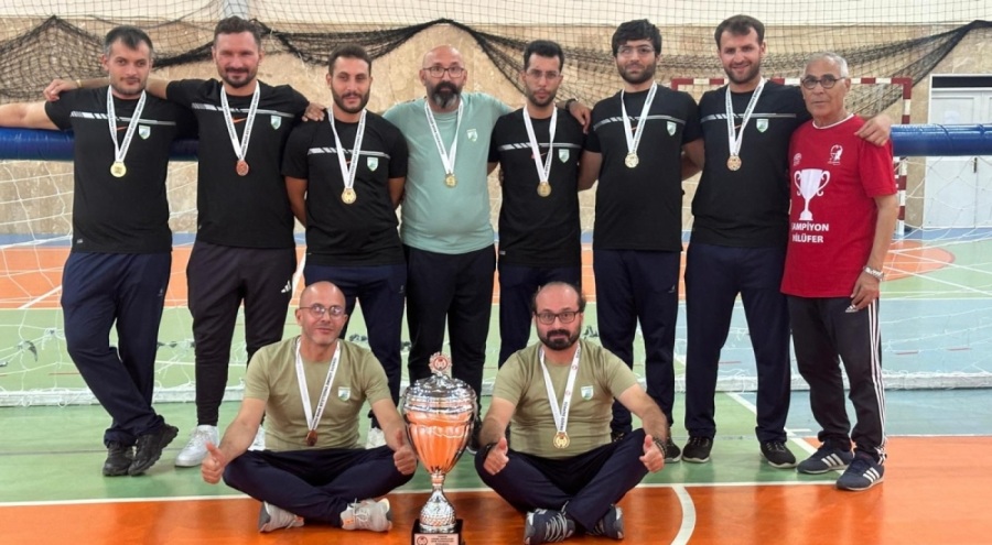 Nilüfer Belediyespor Erkek Goalball Takımı mağlubiyetsiz şampiyon oldu