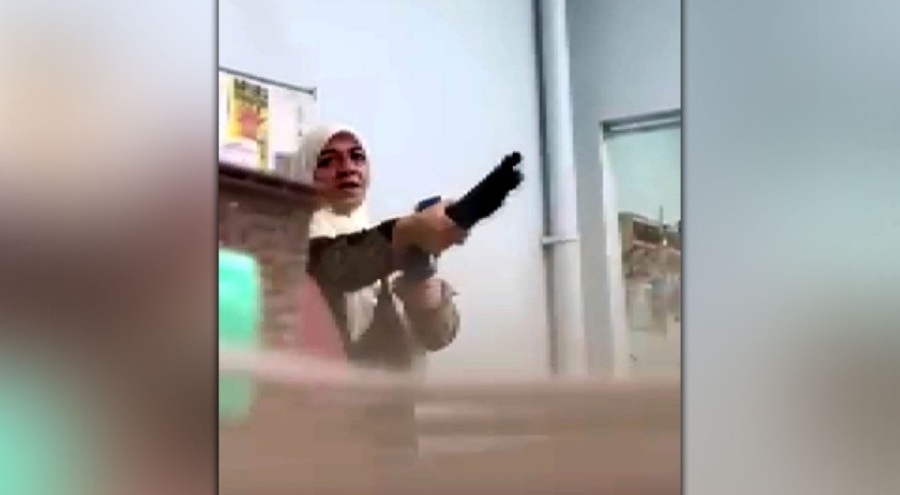 Pompalı tüfekle hastane basan kadın tutuklandı