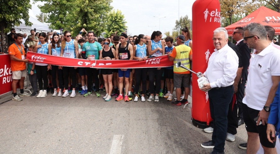 Şadi Başkan 'Eker I Run' heyecanına ortak oldu