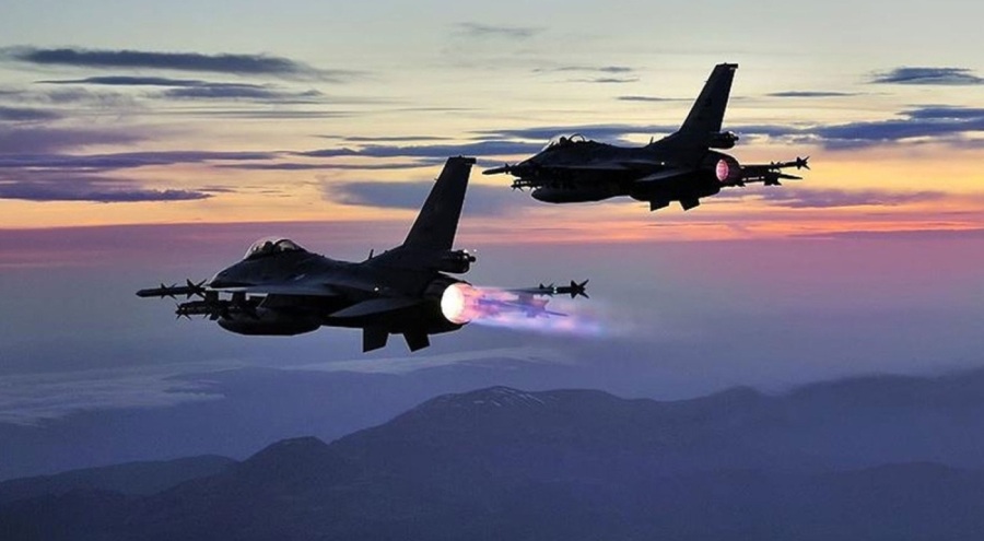 Irak'ın kuzeyine düzenlenen hava harekatlarında 12 terörist etkisiz hale getirildi