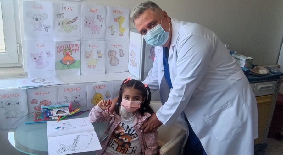 Bursa'da yaşayan baba 7 yaşındaki kızına böbreğini verdi