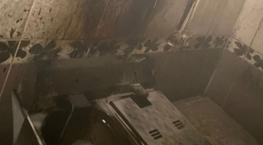 Lisenin kantininde yangın