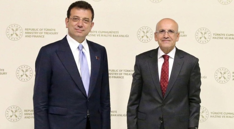 Ekrem İmamoğlu, Bakan Şimşek ile görüştü