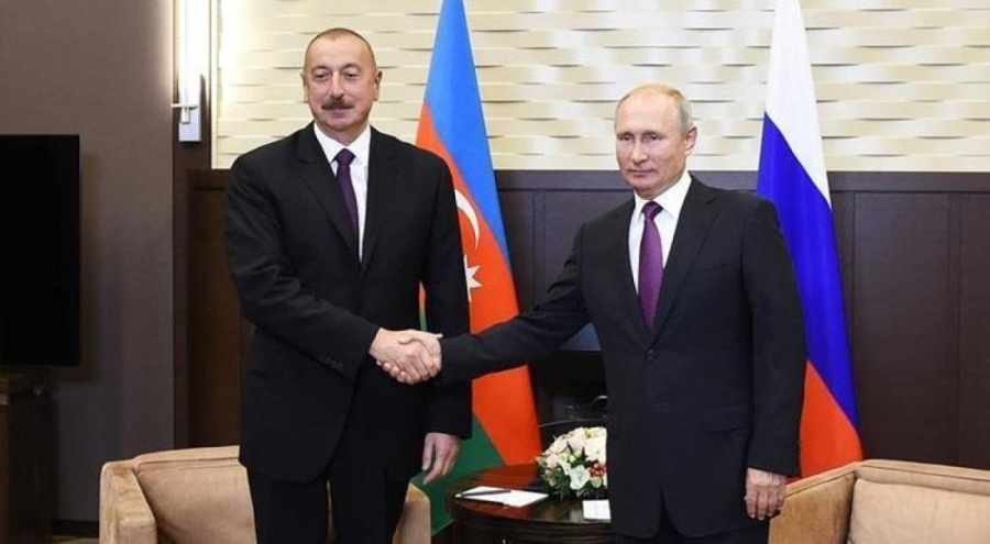 Rusya Devlet Başkanı Putin, Azerbaycan Cumhurbaşkanı Aliyev ile görüştü
