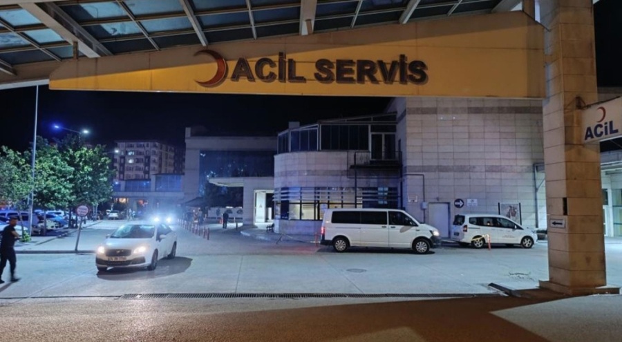 Siirt'te yol yapım çalışmasında iş kazası! Boya dolu hortum patladı