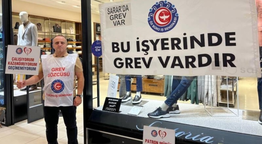 Sarar işçileri, maaş zammı ve daha iyi çalışma koşulları için 42 gündür grevde