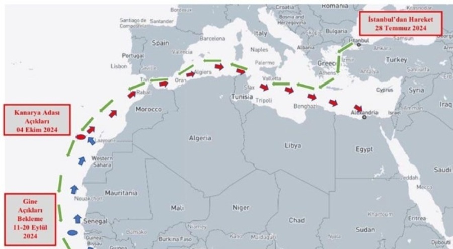 Türkiye'den yola çıkan gemiye operasyon! Tonlarca kokain bulundu