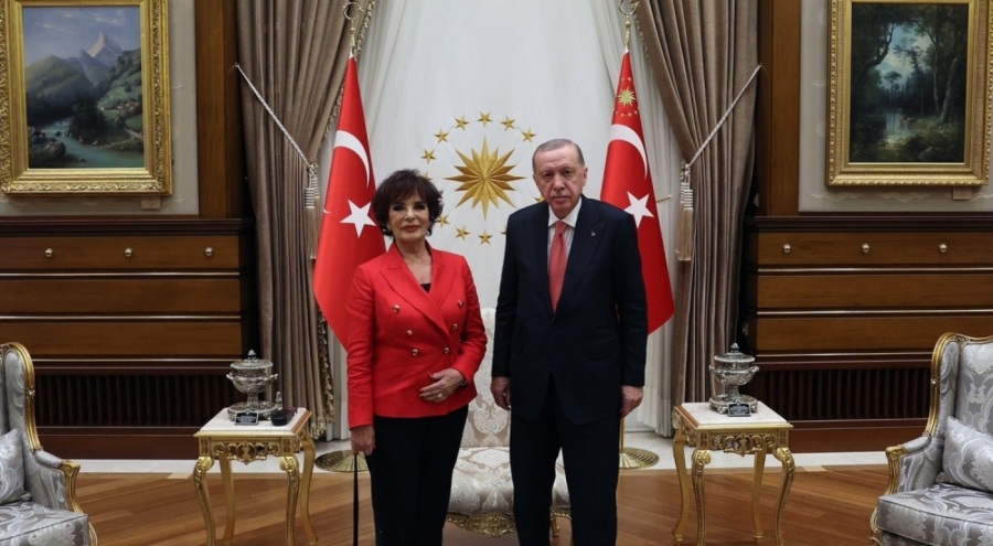 Cumhurbaşkanı Recep Tayyip Erdoğan Hülya Koçyiğit'i kabul etti