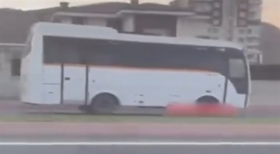 Ters yönde ilerleyen servis minibüsüne 6 bin TL ceza