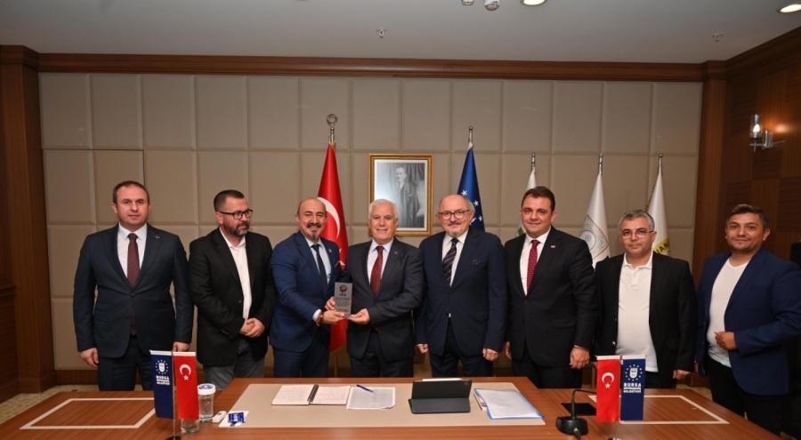 TSYD Bursa'dan Başkan Bozbey'e ziyaret