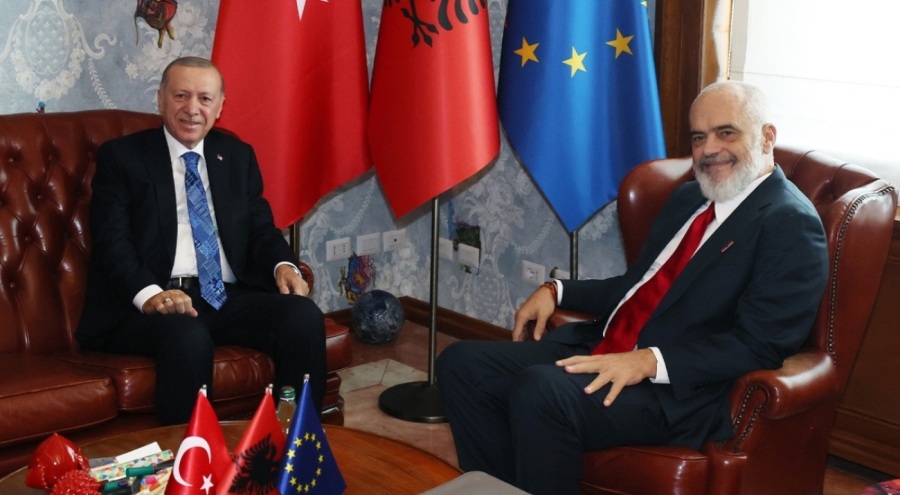 Cumhurbaşkanı Erdoğan, Arnavutluk Başbakanı ile görüştü