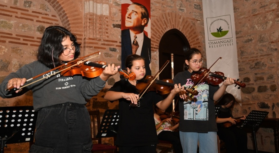 Bursa Osmangazi Gençlik Orkestrası ve Korosu seçmeleri tamamlandı