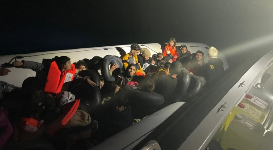 64 düzensiz göçmen yakalandı!