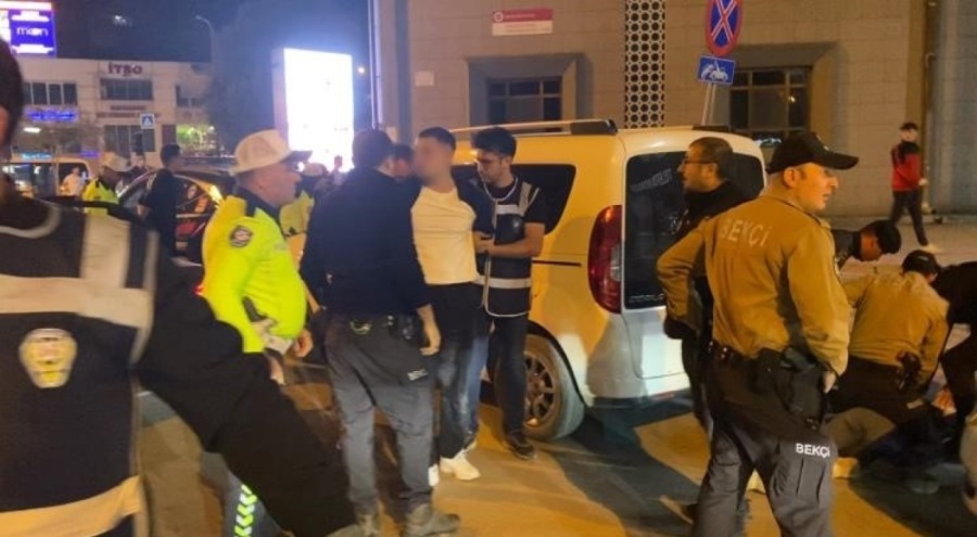 Bursa'da uygulamadan kaçan alkollü sürücüyü polis havaya ateş açarak yakaladı!