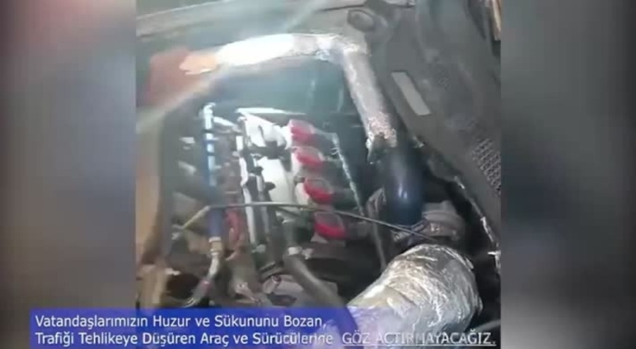 Yaptığı yarışı sosyal medyadan paylaşan sürücüye para cezası!