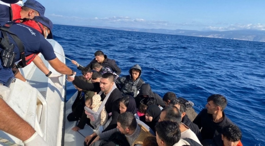 148 kaçak göçmen yakalandı!