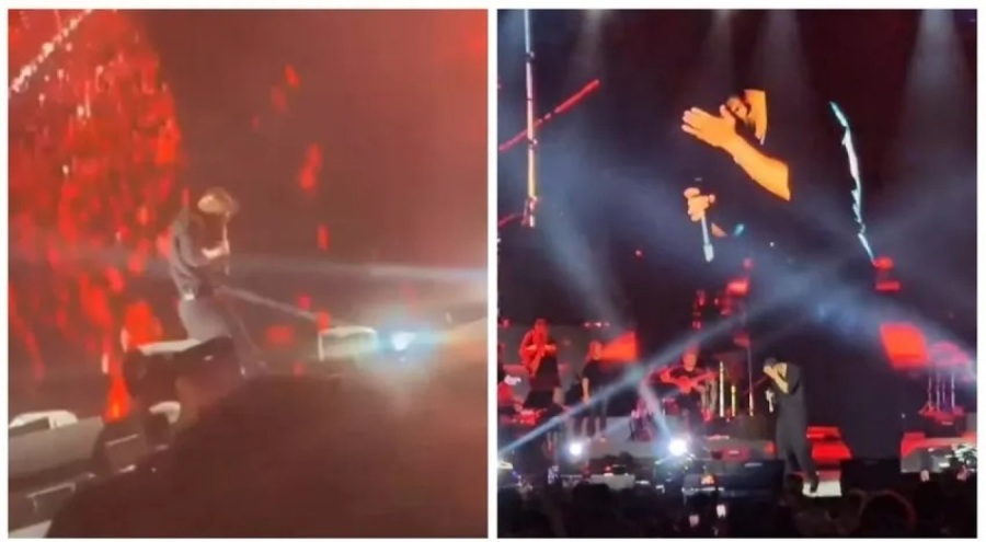 Sahnede yüzüne yabancı madde atıldı: Murat Boz'dan ilk açıklama geldi