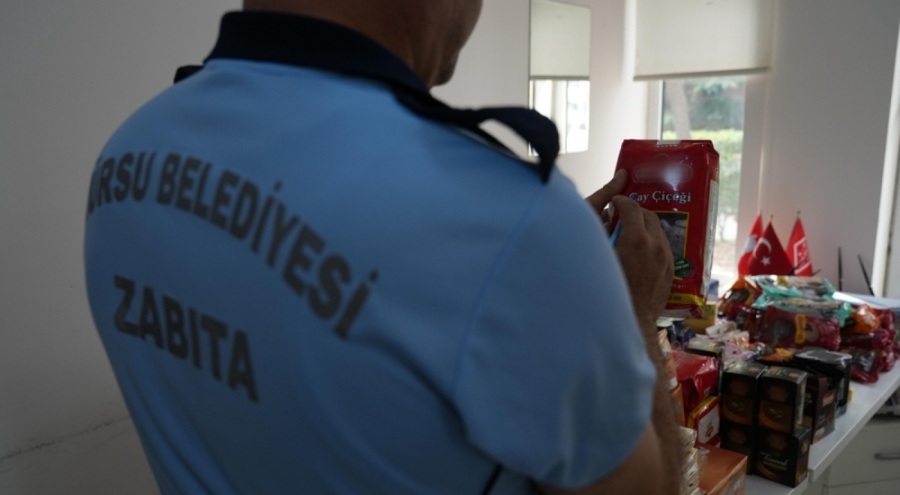Bursa'da denetim! 297 adet ürüne el koydu