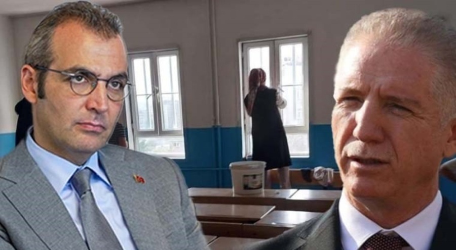 CHP'li Resul Emrah Şahan, Vali'nin sözlerine fotoğrafla yanıt verdi: 'Veliler okul temizliyor'