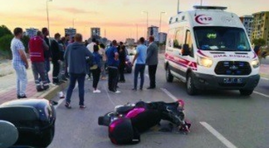 Trafik kazası: 1 ölü, 1 yaralı