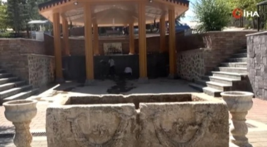 Kahramanmaraş'taki acı su şifa dağıtıyor