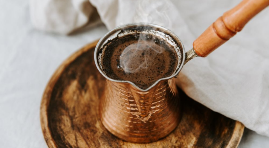 Canan Karatay da kahveyi her sabah böyle içiyormuş