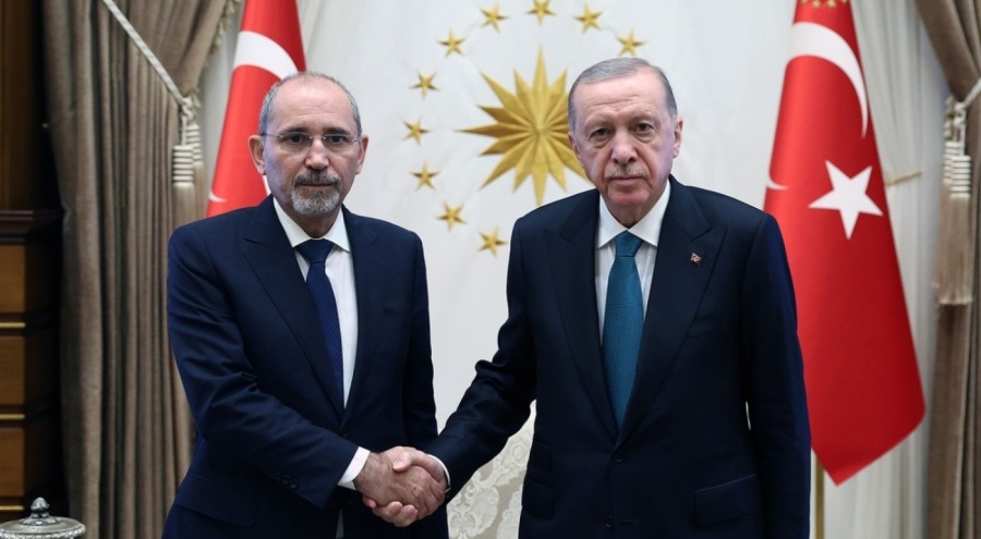 Cumhurbaşkanı Recep Tayyip Erdoğan, Ürdün Dışişleri Bakanı Safedi'yi kabul etti