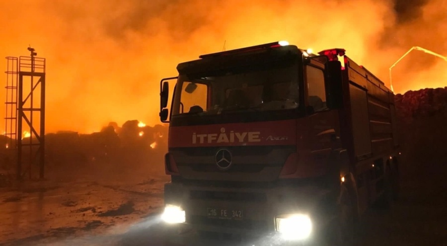 Bursa itfaiyesi bin 976 olaya müdahale etti