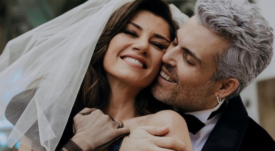 Gökçe Bahadır'ın saçları alev aldı