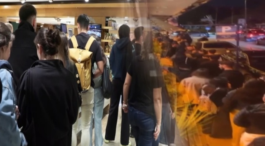 Kadıköy'de Dubai çikolatası için metrelerce kuyruk oluştu