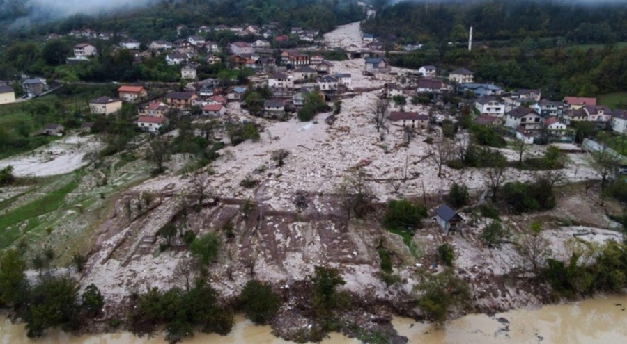 Bosna Hersek'te sel felaketinde arama çalışmaları sona erdi