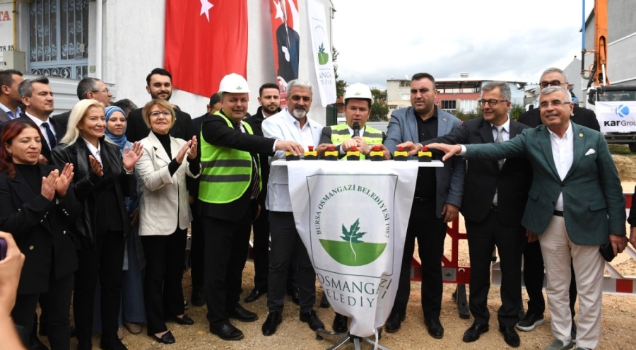 Yunuseli kreşinin temeli atıldı! Başkan Aydın: "Anlayışı değiştirmeye devam edeceğiz"