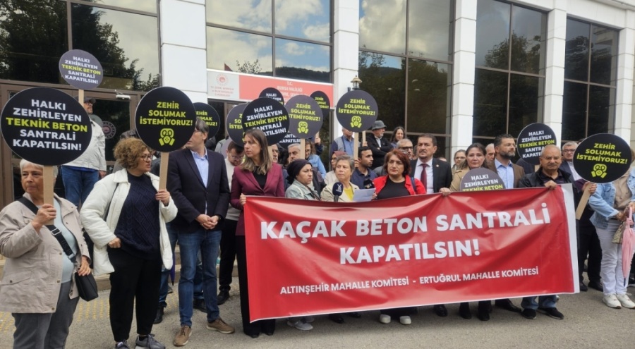 Bursa kaçak çimento tesisine karşı: 'Yetkililer Teknik Beton ve Atış Yapı kadar gücümüz yok' diyor